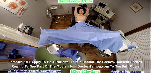  $CLOV Glove In As Doctor Tampa While Experimenting On Human Guinea Pigs Like Sophia Valentina @CaptiveClinic.com